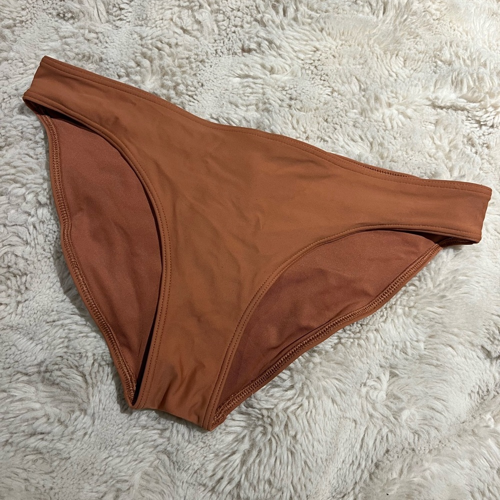 Burnt orange swim bottoms